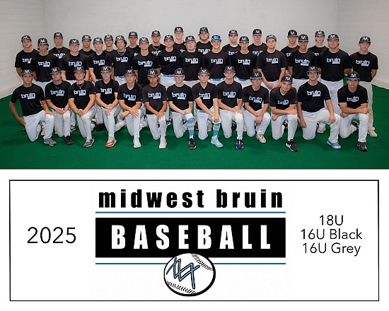 Midwest Bruins Baseball 2025